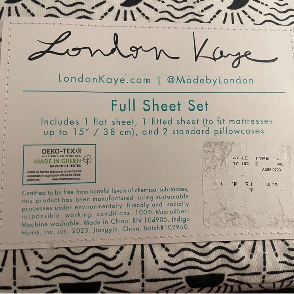 Bedding London Kaye Halloween Full Sheets Moon And Star New Poshmark